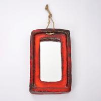 Ceramic Mirror Attributed to Juliette Derel - Sold for $2,816 on 02-17-2024 (Lot 176).jpg